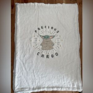 Star Wars x Pottery Barn Kids Grogu heirloom baby blanket